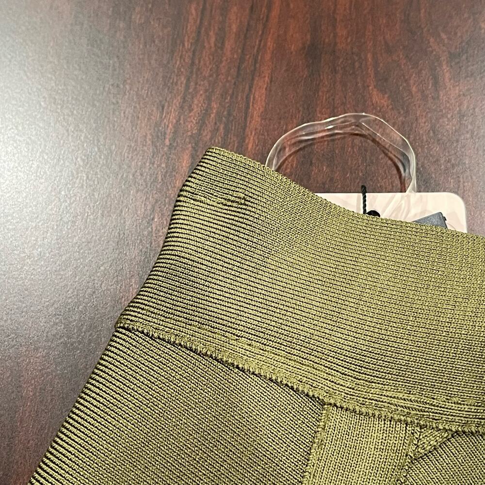 House of CB Olive Pencil Skirt - Picture 6 of 6